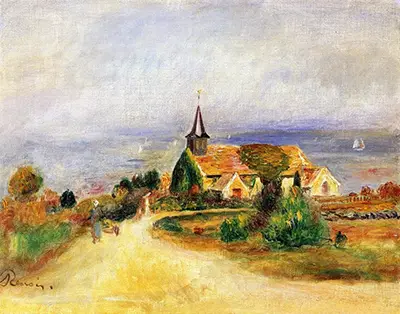 Village by the Sea Pierre-Auguste Renoir